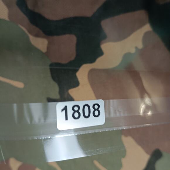 Camouflage Button Up Shirt Men Extra Large Brown Woodland Canvas Old Navy - Picture 8 of 8